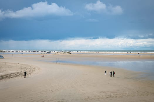 romo,denmark,11-09-2024:romo, one of the wadden islands where you can drive a car on the beach, enjoy the beach and the sea