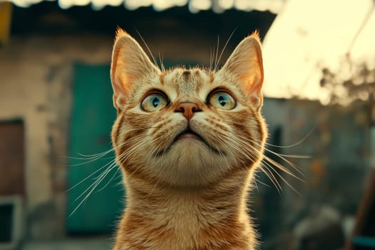 A cinematic closed up shot of a cat face, a powerful expression, --ar 3:2 --v 6.1 Job ID: 5564dc6c-cd31-4c7c-8212-d2756ddf086d