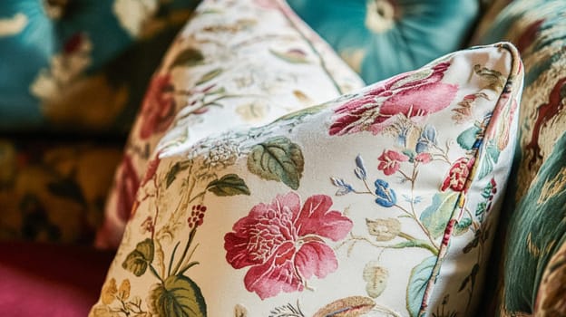 Country cottage decor, Cotswolds style interior design, furniture and home decor in elegant English country house style idea
