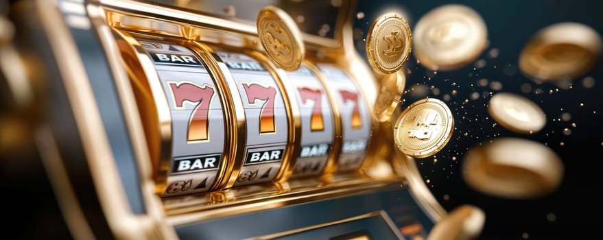 Casino thrill: immersive world of poker, roulette, and iconic 777 symbols, showcasing excitement of chips and cards in vibrant atmosphere of chance, strategy, endless entertainment.