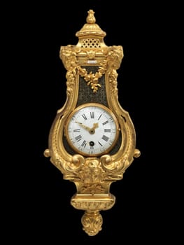 Andre Charles Boulle Antique Gilt Cartel Clock - Ornate, Decorative, 18th Century