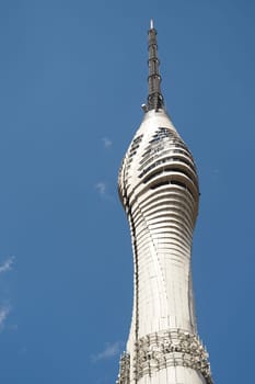 turkey istanbul 17 june 2023. Kucuk Camlica TV Radio Tower in Istanbul.