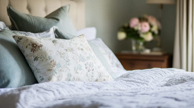 Country cottage decor, Cotswolds style interior design, furniture and home decor in elegant English country house style idea