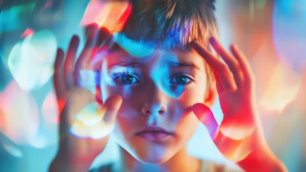 Representation Of Sensory Overload In Autism Child