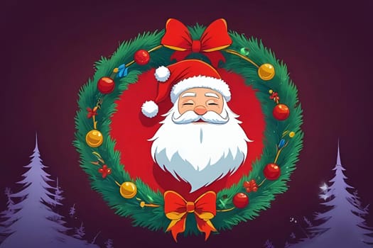 The concept of decorations and decor for the new year. New Year's Card 2025. High quality photo