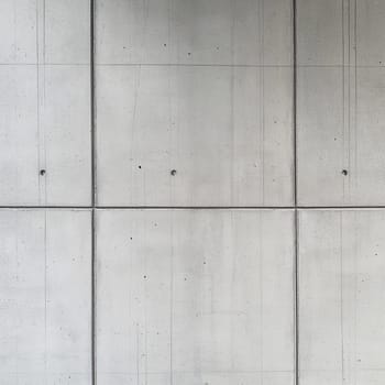 A smooth gray concrete surface reveals the beauty of minimalism in modern architectural design, showcasing texture.
