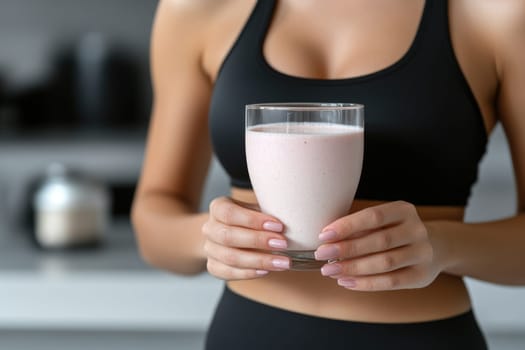 Fitness fuel: protein shake, energizing drink, muscle repair, wellness boost, recovery support, athletic nourishment, post exercise refreshment, balanced intake, health enhancing formula