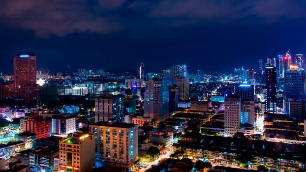 A beautiful night in Malaysia's capital city of kuala lumpur