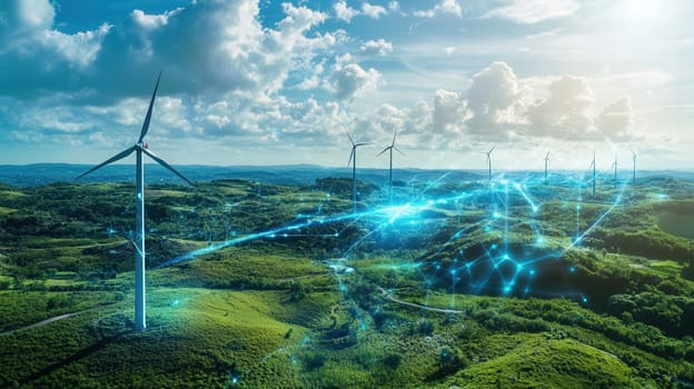 Ai Optimizing Sustainable Energy Solutions with Windmills