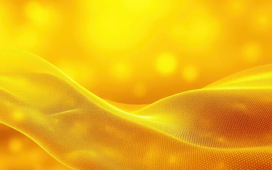 Soft golden waves ripple across the surface, creating an inviting visual texture. The warm light enhances the scene, evoking feelings of comfort and serenity.