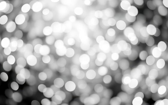 Soft, luminous bokeh lights fill the background, adding a dreamy quality to the nighttime ambiance. The blurred circles create a festive and magical feel for the event.