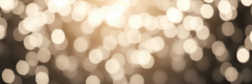 Soft, glowing bokeh lights fill the scene, creating a warm and enchanting ambiance during a celebration in the city. The lights reflect joy and excitement throughout the night.