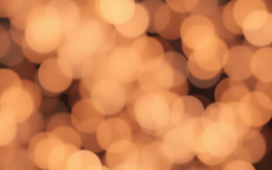 The warm golden bokeh lights fill the space, creating a cozy ambiance for a vibrant evening gathering. People enjoy the festive atmosphere under the shimmering lights.