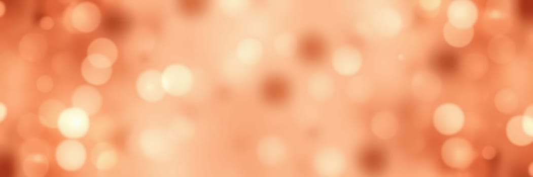 A beautiful array of soft bokeh lights in warm tones adds a cozy and inviting ambiance ideal for parties and festive gatherings, enhancing the atmosphere and mood.