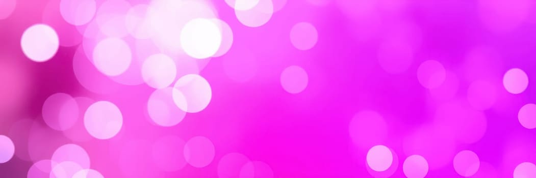 A lively abstract composition showcases bright pink and white bokeh lights, blending harmoniously to create an enchanting, dreamy backdrop for various design uses.
