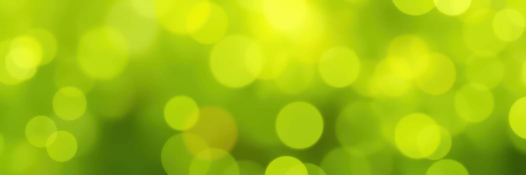 Soft green bokeh lights create a soothing atmosphere perfect for nature-themed artworks, events, or backgrounds. The vibrant colors harmonize beautifully and inspire creativity.