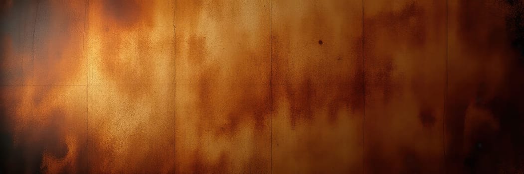 Rusty, warm brown hues blend seamlessly in an abstract design featuring interesting textures and patterns. This captivating visual offers a rich, organic feel.