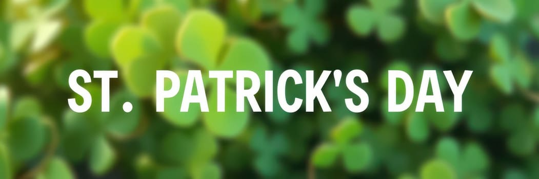 Vibrant green clovers symbolize St Patrick's Day as celebrations fill the atmosphere with joy and excitement. People gather to enjoy festivities and traditions together.