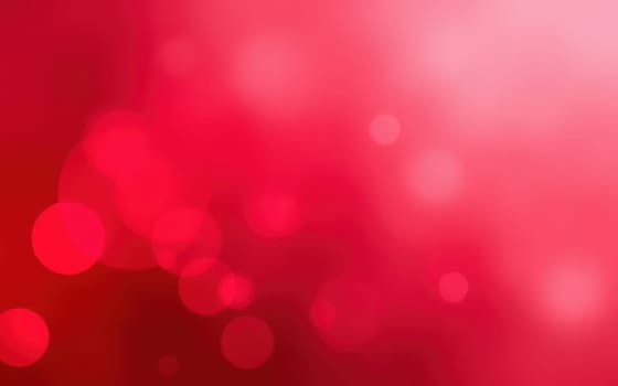 A vibrant red backdrop filled with soft, blurred lights creates an atmosphere of warmth and energy, ideal for festive or celebratory themes. The contrasting hues add depth.