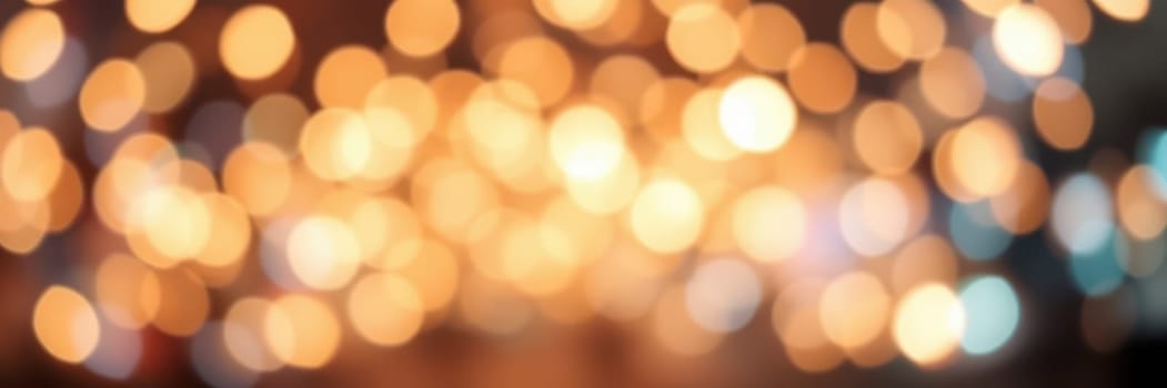 Twinkling lights illuminate the night as people gather to celebrate in an urban area, creating an enchanting and joyful atmosphere full of energy and life.