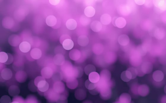 A mesmerizing display of purple bokeh lights fills the background, creating a dreamy and enchanting atmosphere. The blurred effect enhances the colorful ambiance, evoking a sense of magic.