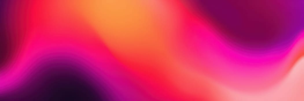 Soft, flowing hues blend together in an abstract design, showcasing vibrant shades of red, orange, and purple. The gentle curvature creates a sense of depth and movement.