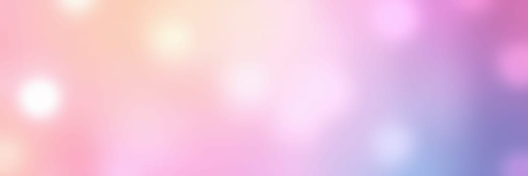 A soft pastel background features gentle bokeh effects with pink, purple, and blue hues, creating a calming and artistic ambiance suitable for various applications.