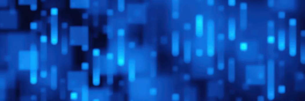 Vertical lines in varying shades of blue create a vibrant digital backdrop, enhancing visual appeal and depth. Ideal for tech themes or artistic projects.