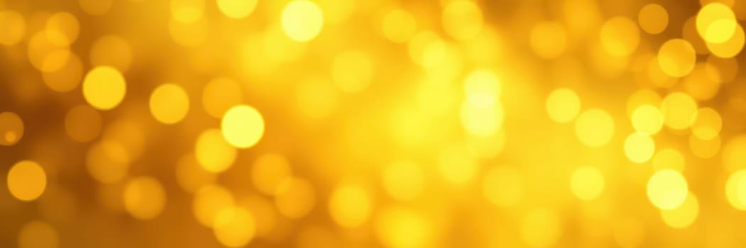 Soft golden lights fill the background with a dreamy bokeh effect, evoking a sense of warmth and celebration, ideal for events or holiday festivities in the evening.