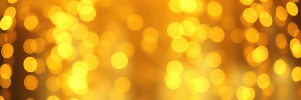 Soft golden bokeh lights illuminate the background, creating a warm and inviting ambiance ideal for festive events and celebrations. This vibrant display enhances any occasion.