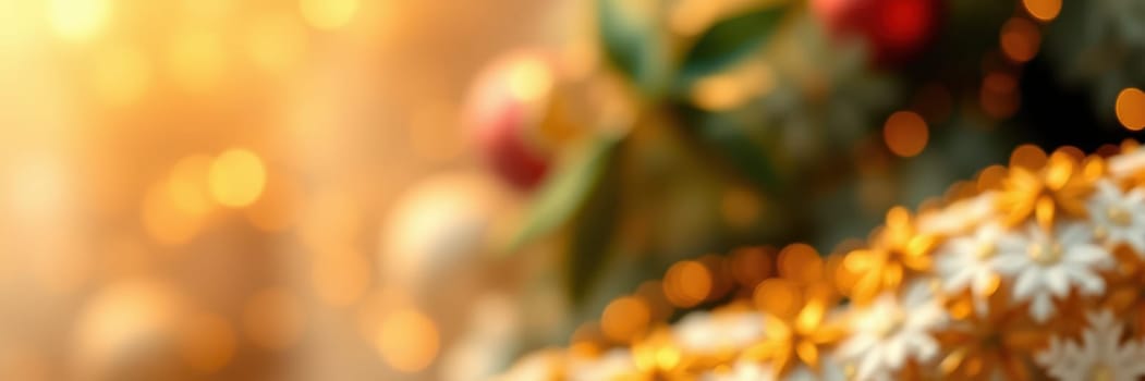 Colorful ornaments and sparkling lights adorn a beautifully decorated living room, capturing the essence of holiday cheer and warmth during the festive season.