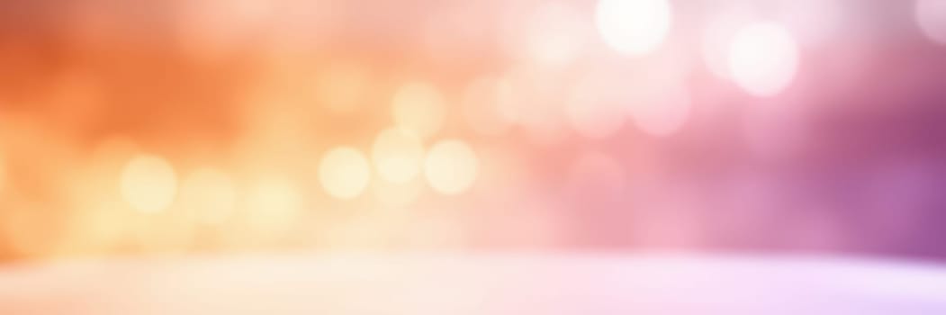 Colorful, blurred lights create a soft and dreamy atmosphere in an urban environment during the evening, evoking a sense of tranquility and charm.
