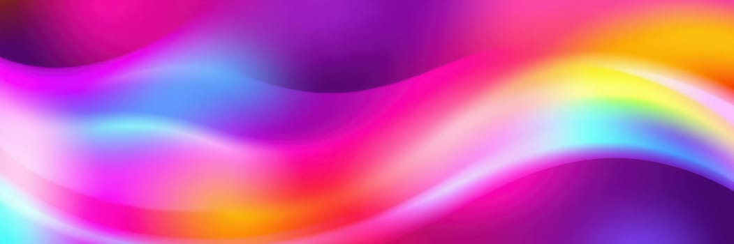 Swirling waves of bright colors blend harmoniously to create an abstract background perfect for digital design, art, or creative projects.
