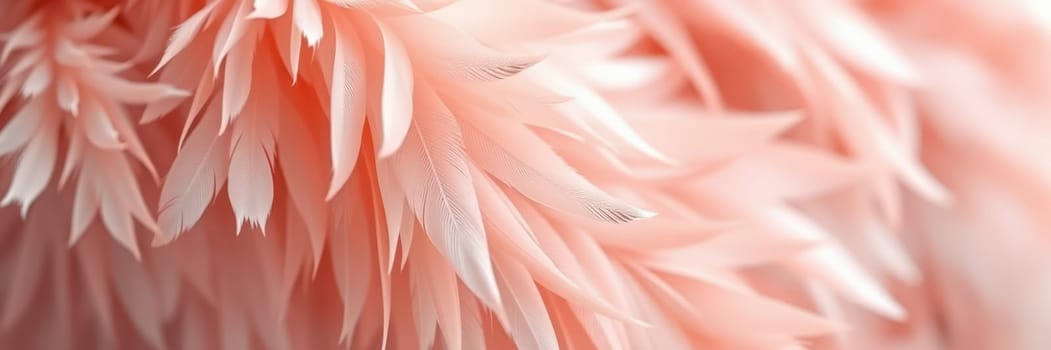 This close-up reveals the detailed textures of soft pink petals, capturing the gentle play of light and shadow on their surface. Nature's beauty is showcased in every layer.