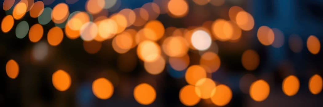 Soft, warm lights create a magical atmosphere during an evening event, illuminating the surroundings and enhancing the festive spirit as people enjoy the night.