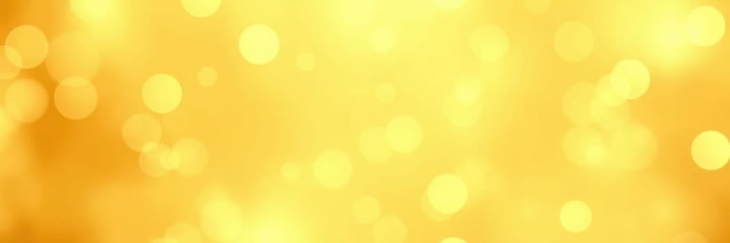 Soft golden bokeh lights create a warm and inviting atmosphere, perfect for celebrations and special occasions. The gentle glow enhances the festive spirit.