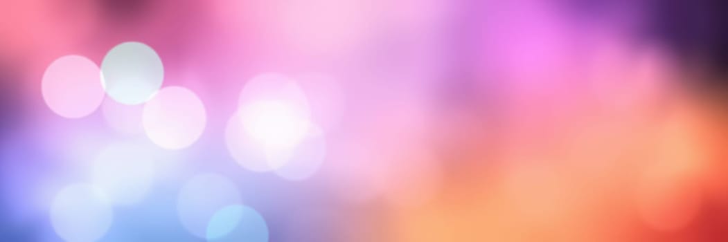 A vibrant display of bokeh lights fills the background with colorful hues, enhancing the festive mood of an evening celebration in a lively urban environment.