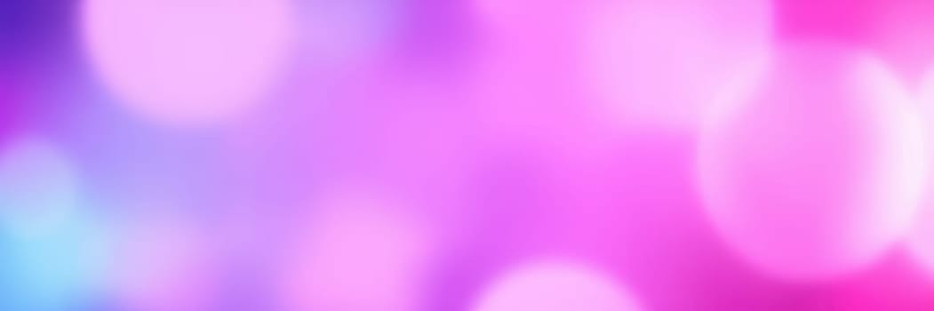 Soft and colorful bokeh lights blend hues of pink, blue, and purple, creating a festive and inviting atmosphere for an evening event or celebration.