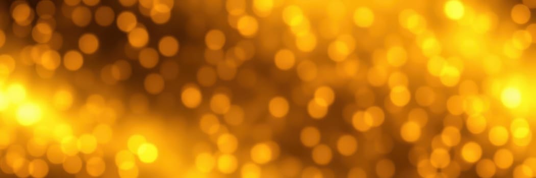 Soft, glowing golden lights fill the backdrop, creating a warm and inviting atmosphere. The bokeh effect enhances the festive mood during a gathering or celebration.