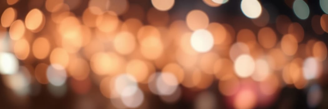 Bright orbs of light illuminate a lively setting, creating a warm and inviting atmosphere for socializing and celebration during the evening hours.