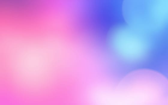 A mesmerizing blend of pink and blue hues fills the background, creating a soft, ethereal quality. This colorful abstract display evokes a sense of calm and wonder.