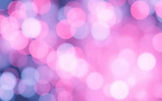 Soft bokeh lights in shades of pink and blue create an enchanting ambiance at a nighttime celebration, inviting a sense of wonder and joy among attendees.