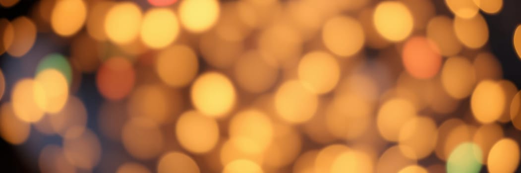 Bright golden bokeh lights fill the background, creating a cheerful and warm atmosphere perfect for a celebration. The festive setting gives a sense of joy and excitement.
