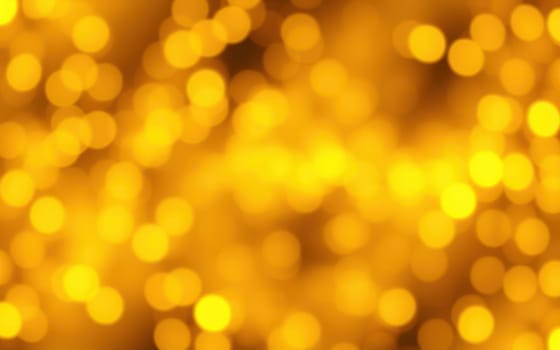 A vibrant display of golden bokeh lights fills the scene, providing a warm and enchanting ambiance, perfect for evening festivities and gatherings with friends and family.