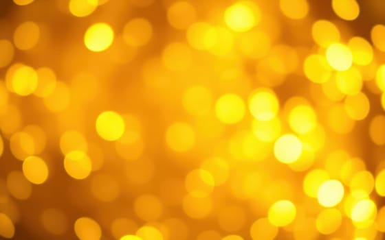 Bright golden bokeh lights fill the background, creating a cozy and festive atmosphere during a celebratory evening event, enhancing the joyful ambiance.