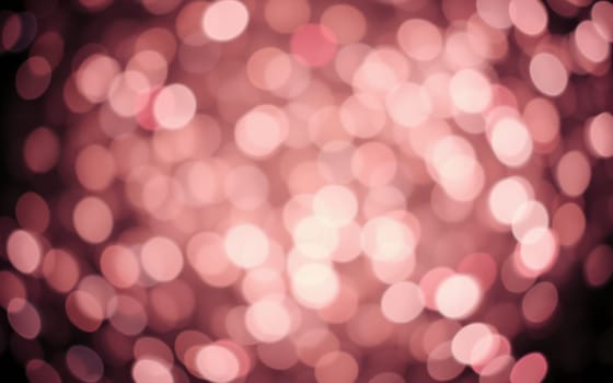 Gentle pink bokeh lights shimmer softly, creating a warm and inviting ambiance perfect for events, celebrations, or romantic evenings. The blurred effect adds a touch of magic.