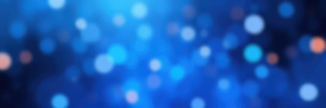 Soft blue bokeh lights create a mesmerizing backdrop, evoking a serene night atmosphere. Vivid circles of light blend seamlessly, enhancing the dreamy effect.