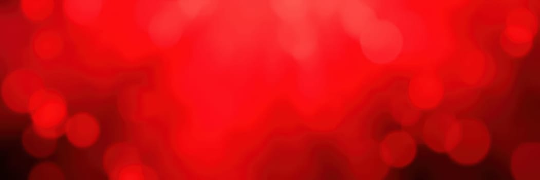 A vibrant red background filled with soft bokeh lights creates a warm and inviting atmosphere, perfect for celebrations, parties, or special events during any time of the year.