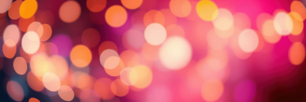 Bright, colorful bokeh lights fill the background, creating a lively ambiance during a festive evening gathering, perfect for celebrating with friends and family.