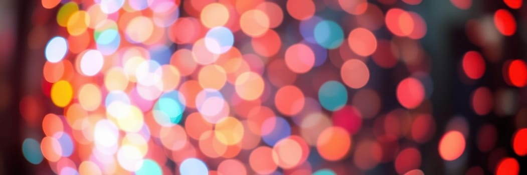 Bright, colorful lights illuminate the surroundings, creating a vibrant atmosphere for an evening celebration filled with joy and excitement at a local festival.